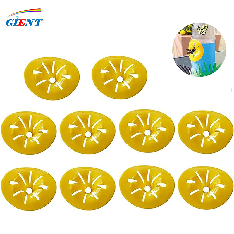 Gardening Tools Yellow - Wasp Trap Catcher Flower Shaped Reusable
