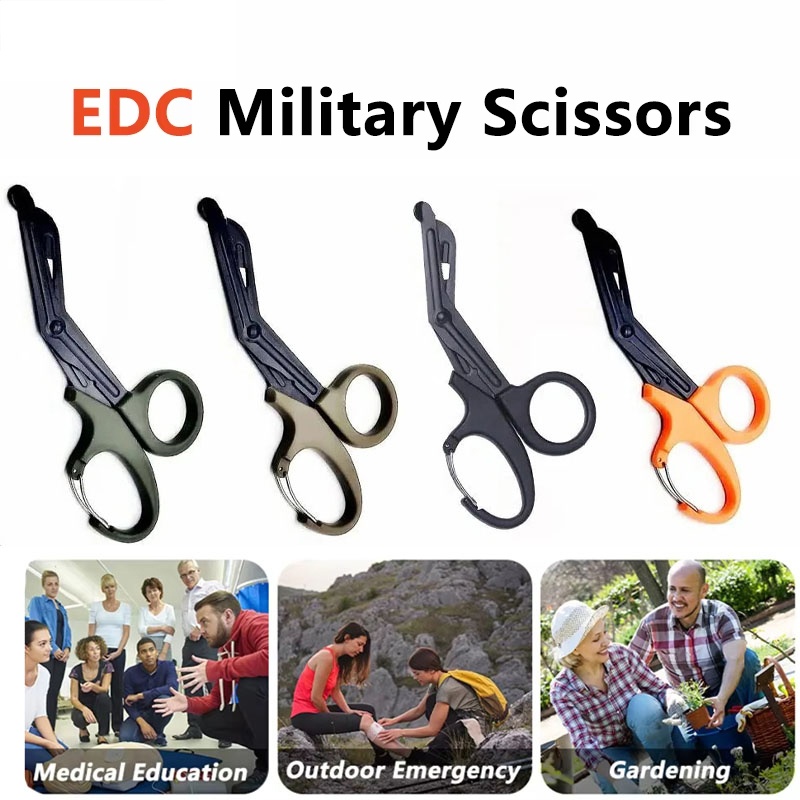 Gardening Tools Knife - Emergency First Aid Scissors Multipurpose Trauma
