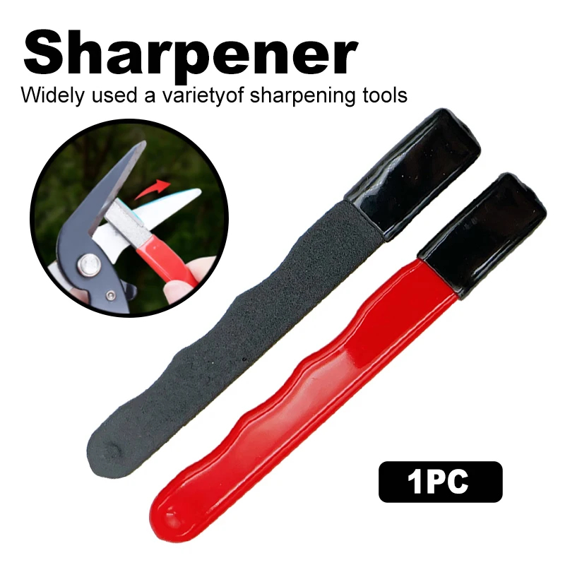 Gardening Tools Knife - Portable Sharpening Stone Multifunctional Tool Sharpener