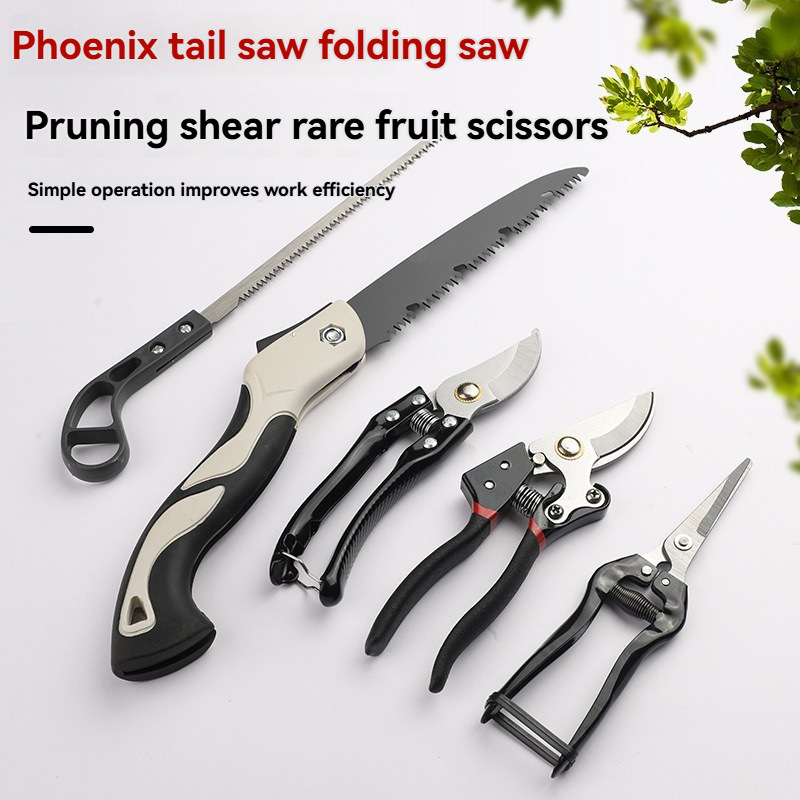 Gardening Tools Knife - Garden Pruning Shears Set with Folding