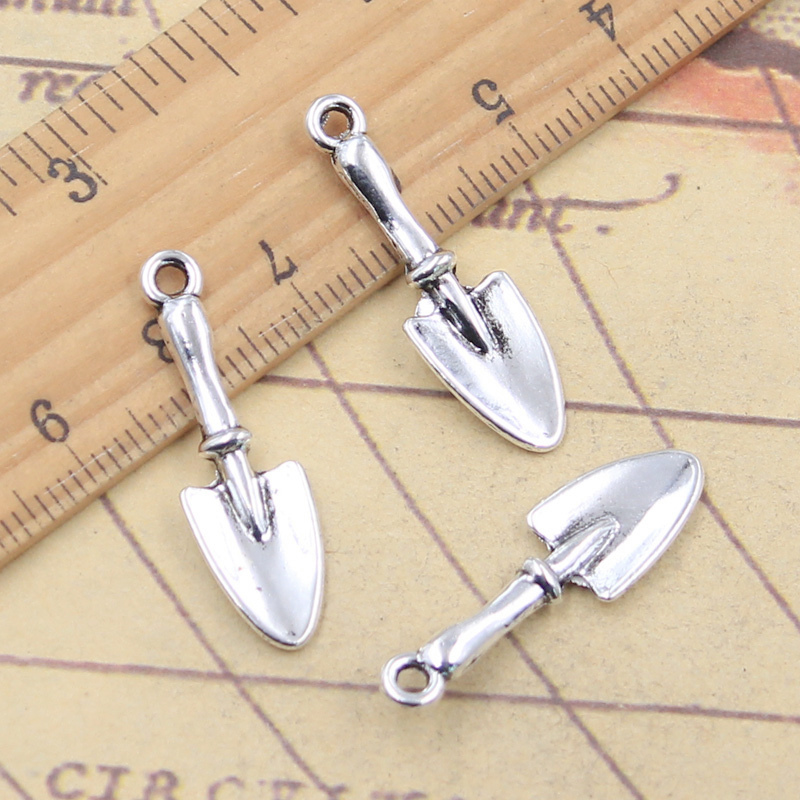 Gardening Tools Sale - 20pcs Charms Tools Shovel Spade 30x9mm
