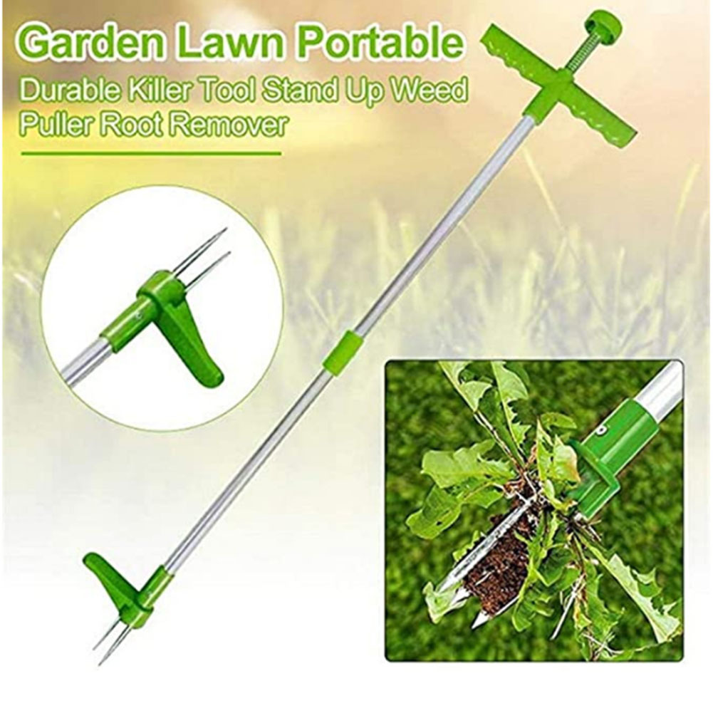 Grass Seed Spreader - manual durable killer tool stand up