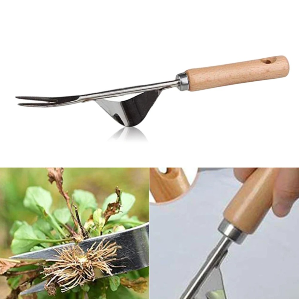 Gardening Tools Sale - 1pcs Wood Handle Stainless Steel Garden