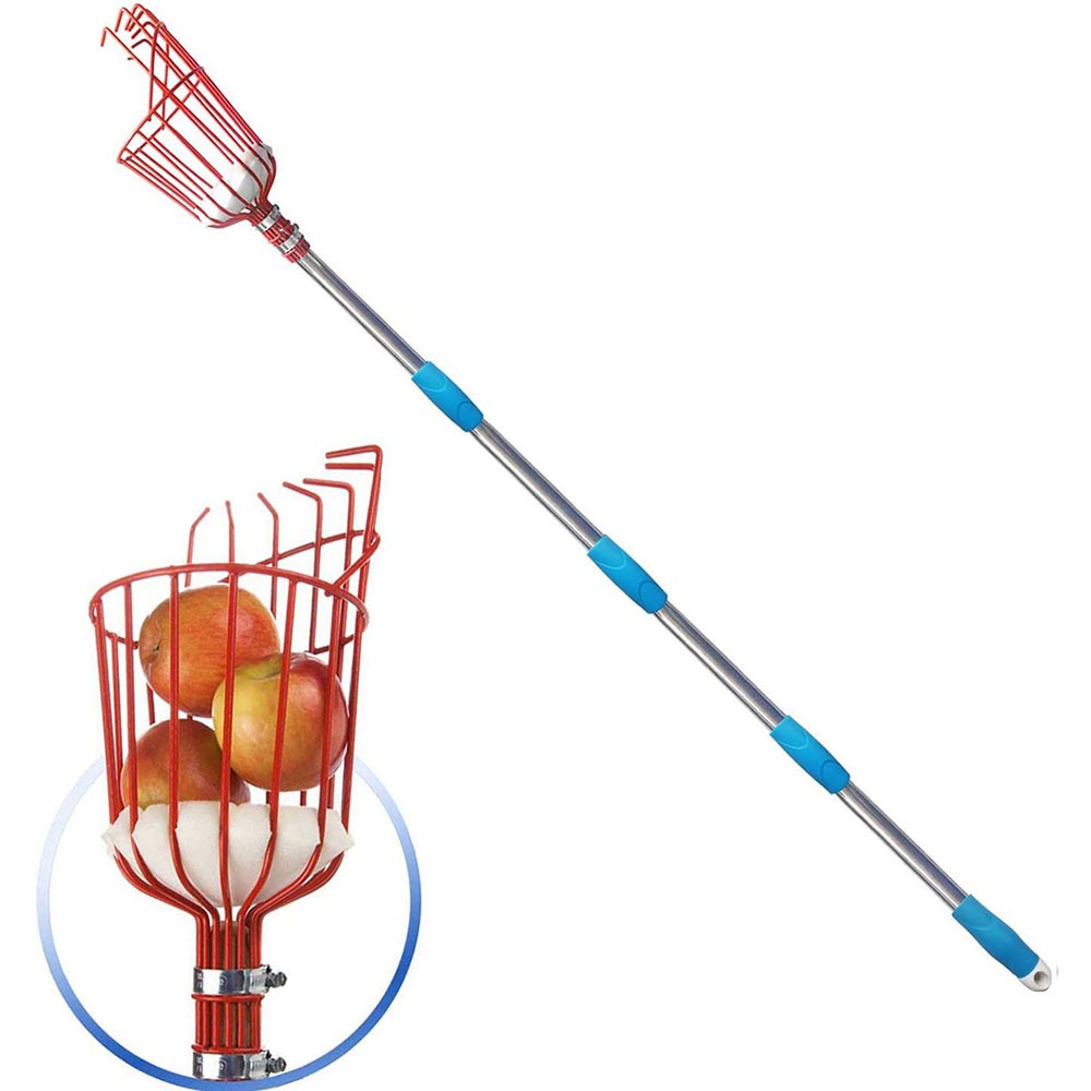 Gardening Tools Sale - 260cm Fruit Picker, Adjustable Depth Basket,