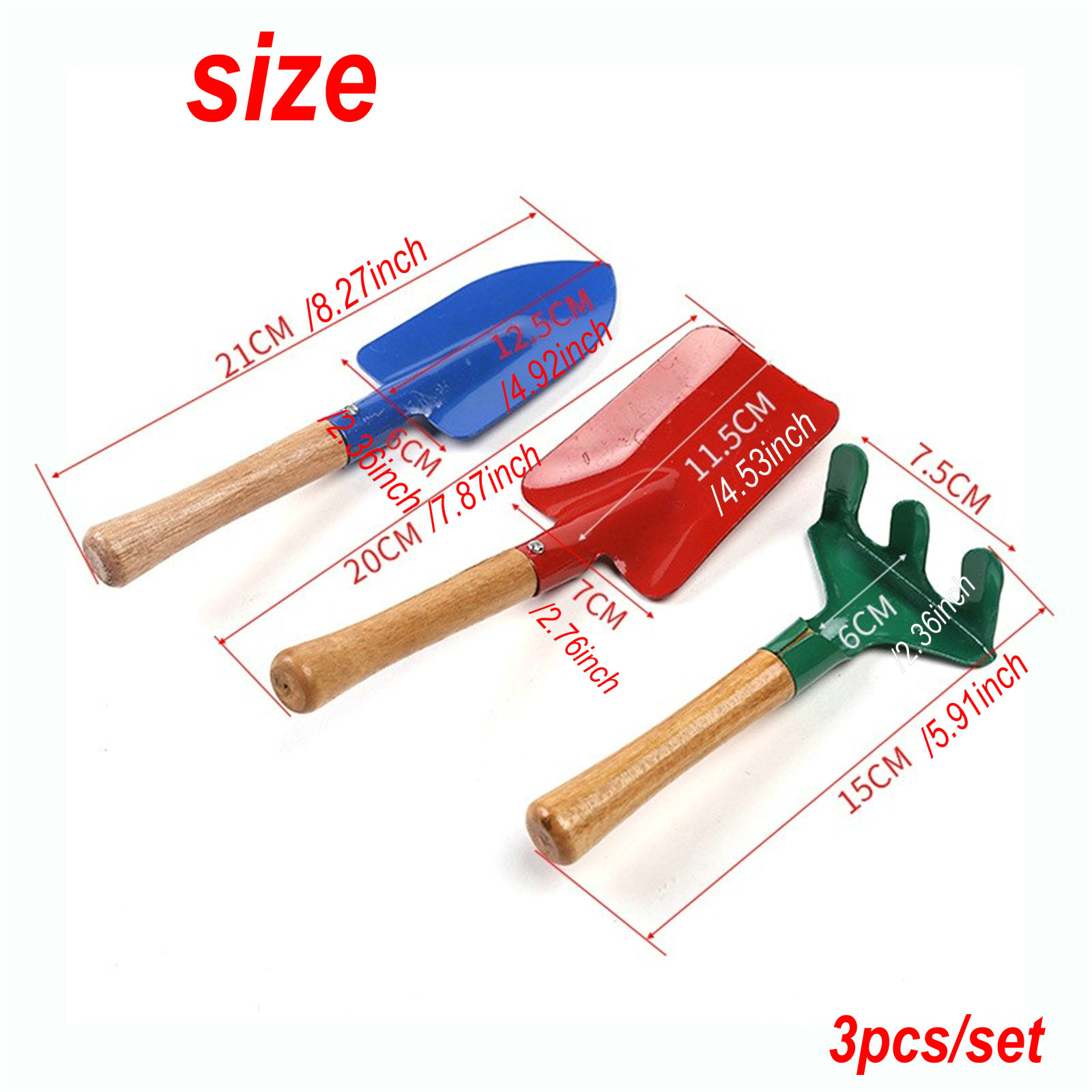 One set three pieces Camping a - огляд і ціна Gardening Tools Toys