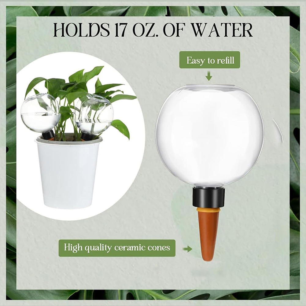 500ML Self Watering Globes Dri - огляд і ціна Automatic Plant Waterer