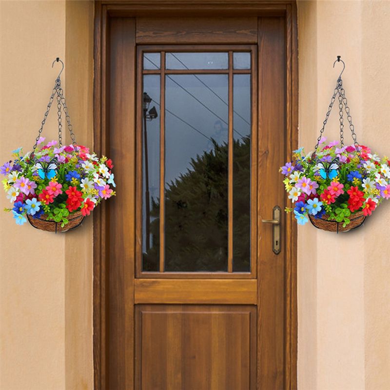 MALL Artificial Hanging Flower - огляд і ціна Gardening Tools Yellow