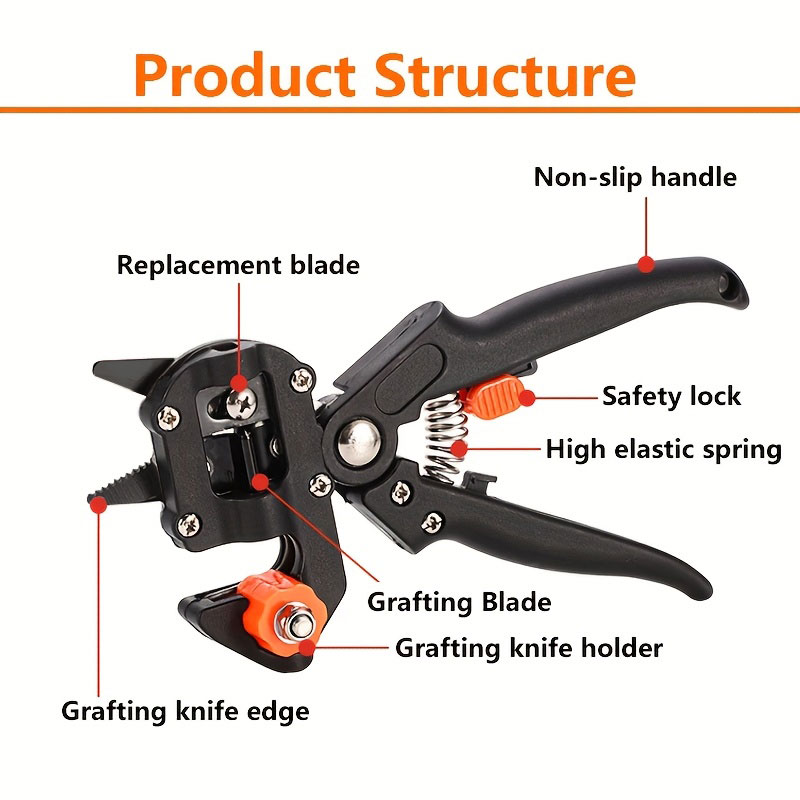 Bypass Pruner Industrial Grade - огляд і ціна Gardening Tools For Vines