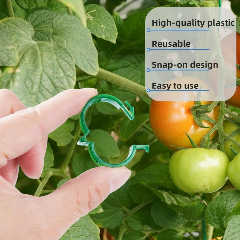 10/600Pcs Plastic Plant Suppor - огляд і ціна Gardening Tools For Vines