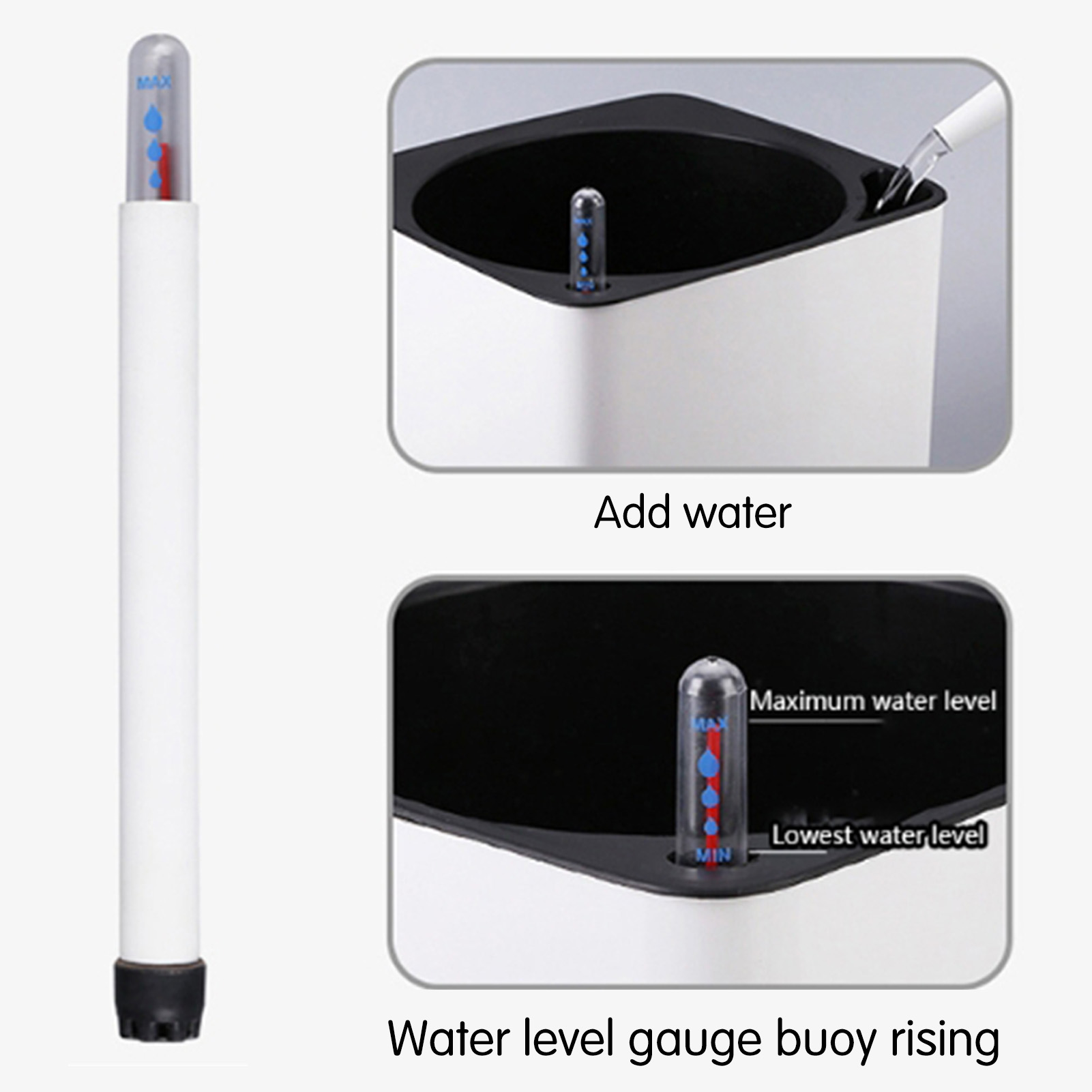 3 size Lazy flowerpot Green Pl - огляд і ціна Automatic Plant Waterer