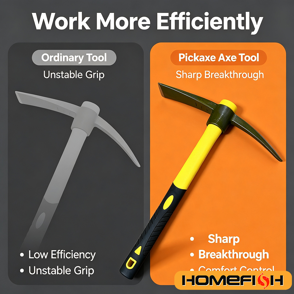1-Piece 15-Inch Mattock Hoe Se - огляд і ціна Gardening Tools Yellow