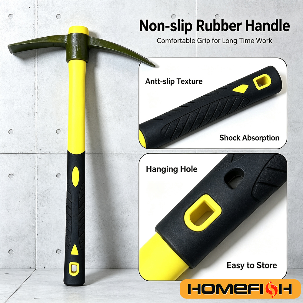 1-Piece 15-Inch Mattock Hoe Se - огляд і ціна Gardening Tools Yellow