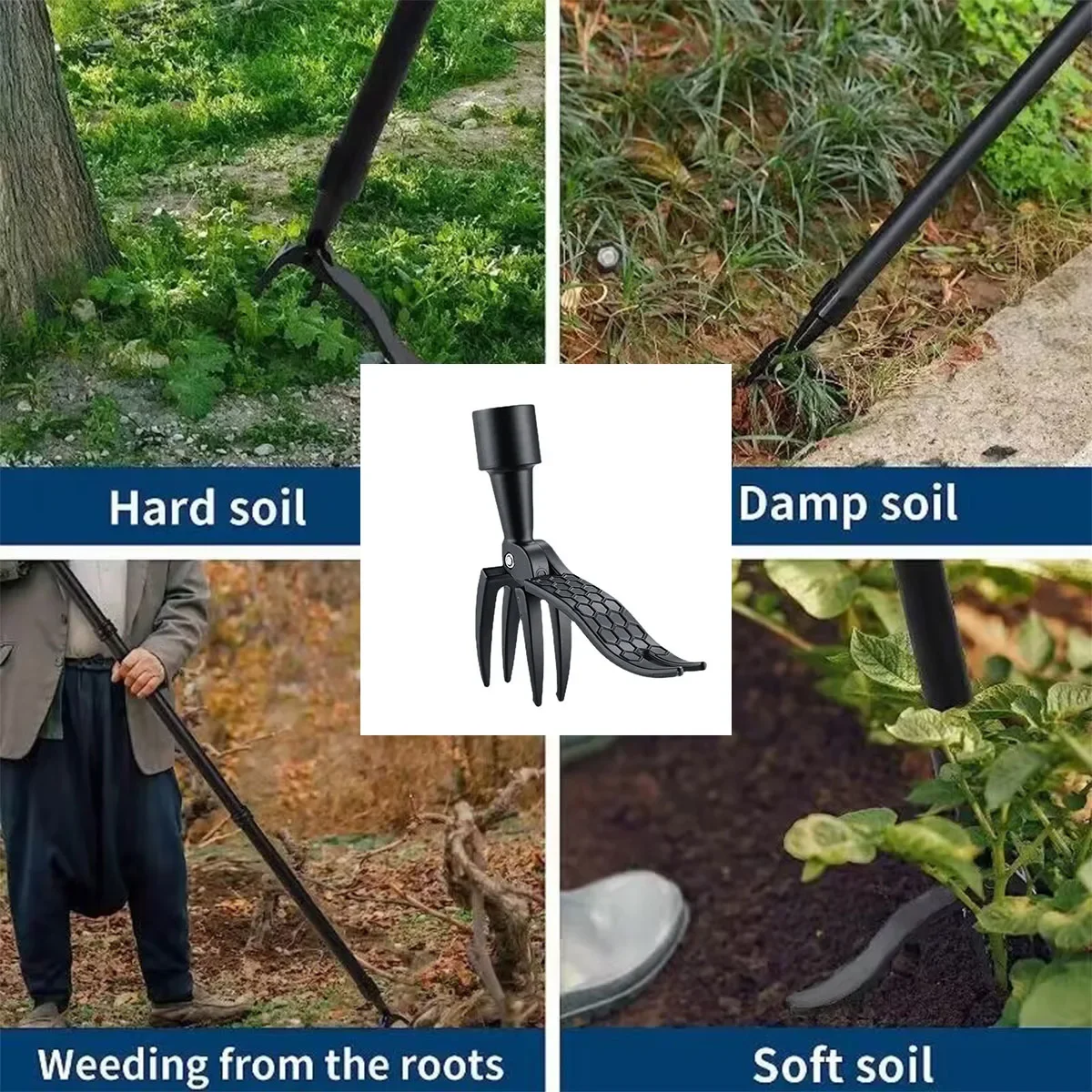 Stand Up Weed Puller Tool with - огляд і ціна Gardening Tools For Digging