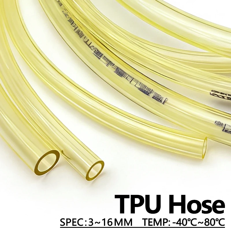50cm/1/2/3M Yellow TPU Fuel Ga - огляд і ціна Gardening Tools Yellow
