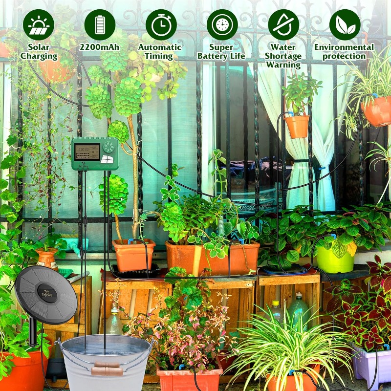 Solar Irrigation Equipment Gre - огляд і ціна Automatic Plant Waterer