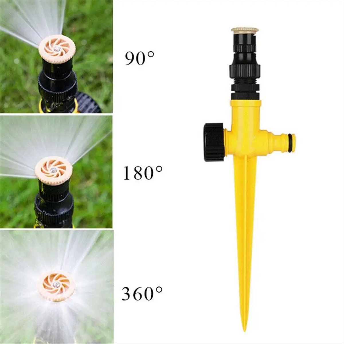 AT16 Garden Sprinkler 360° Rot - огляд і ціна Gardening Tools Yellow