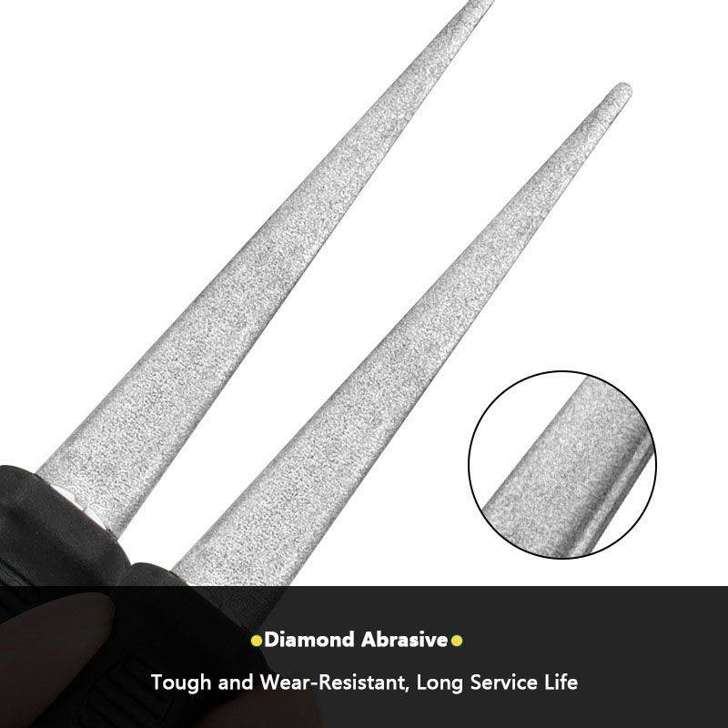Diamond Sharpener Metal Double - огляд і ціна Gardening Tools Knife