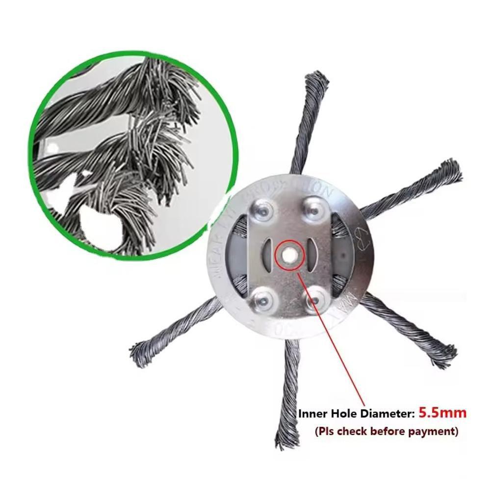 Universal Brush Cutter Head 6/ - огляд і ціна Gardening Tools Knife