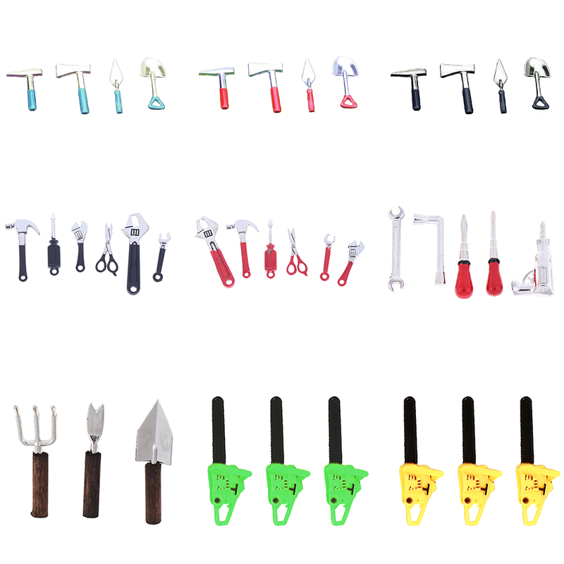 3/4/5/6Pcs Dollhouse Miniature - огляд і ціна Gardening Tools Toys
