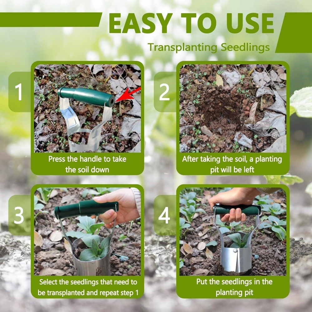 Bulb Planter Tool Garden Bulb  - огляд і ціна Gardening Tools For Digging