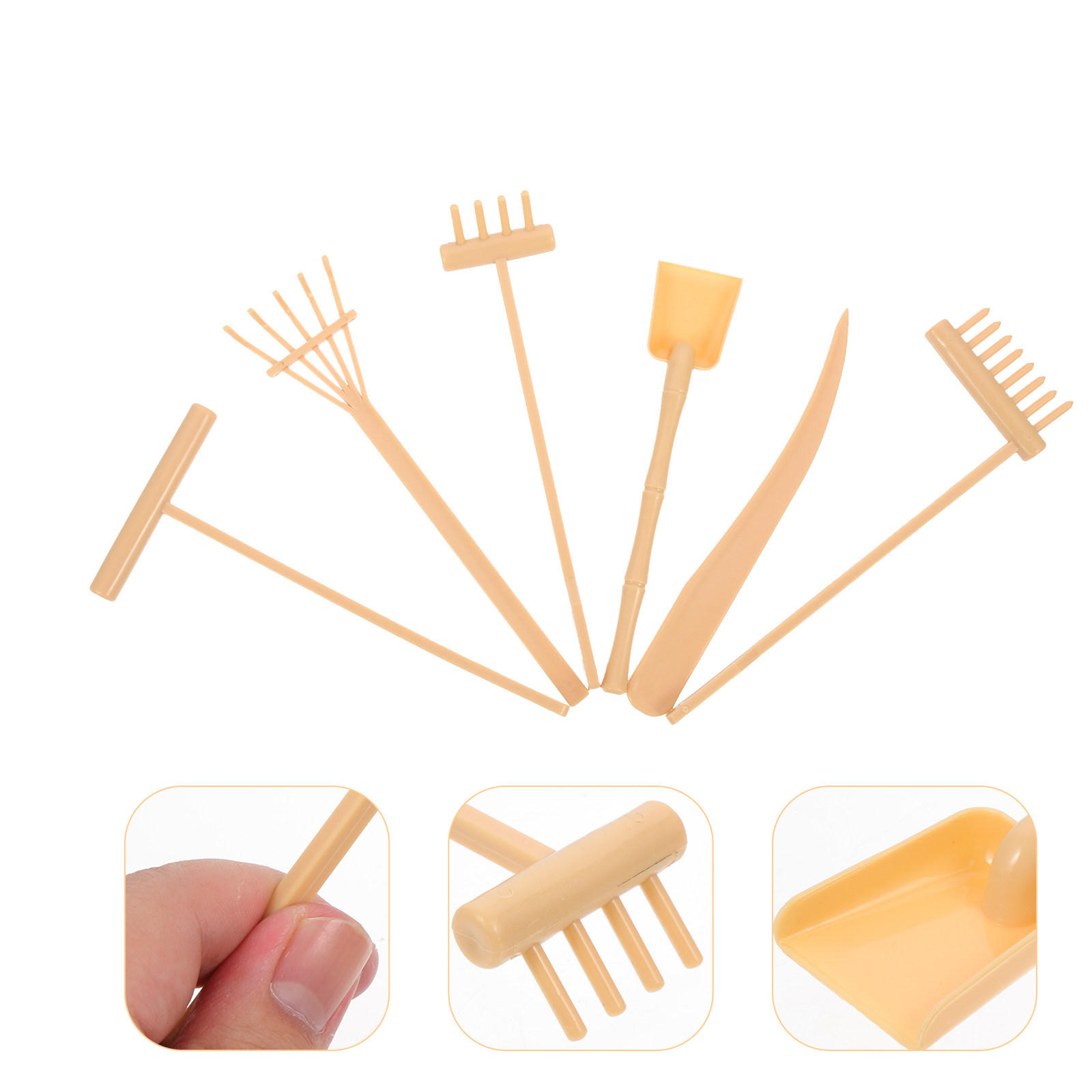 6Pcs Zen Garden Sand Tray Tool - огляд і ціна Gardening Tools And Accessories