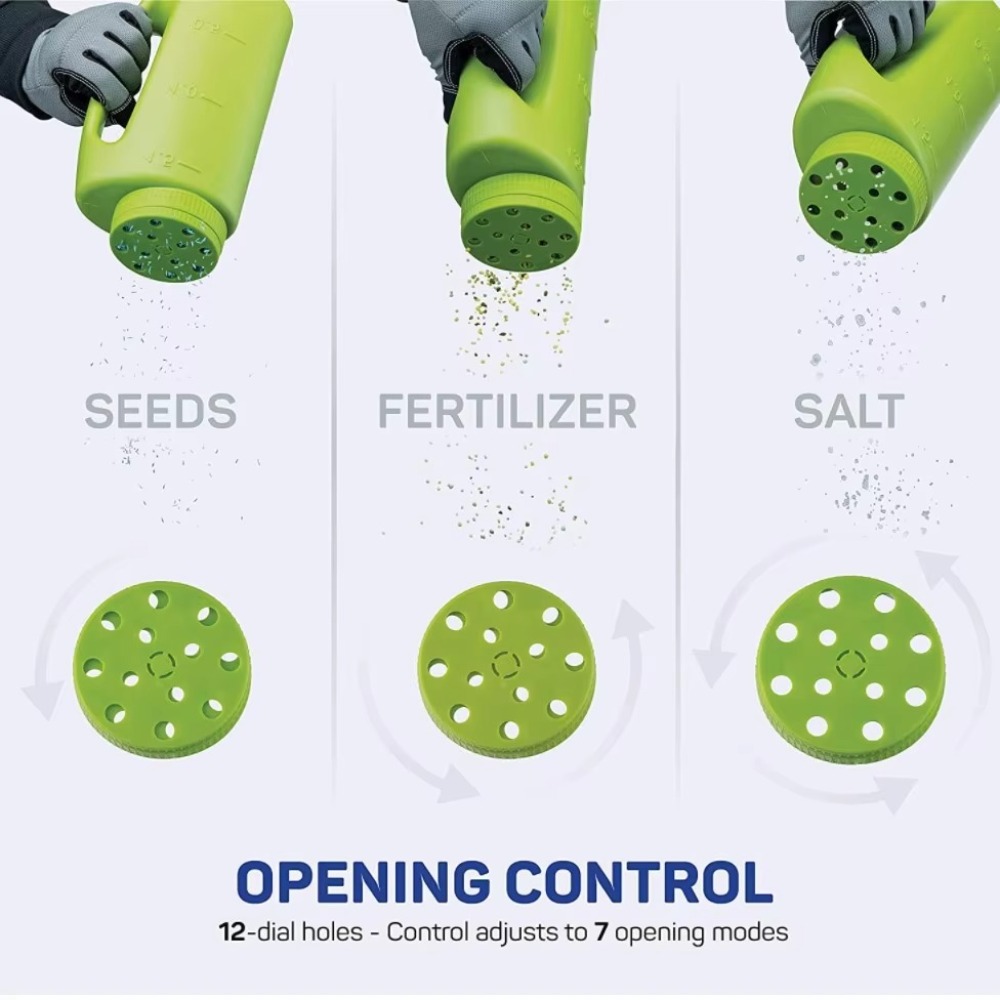 Hand Spreader Shaker for Grass - огляд і ціна Grass Seed Spreader