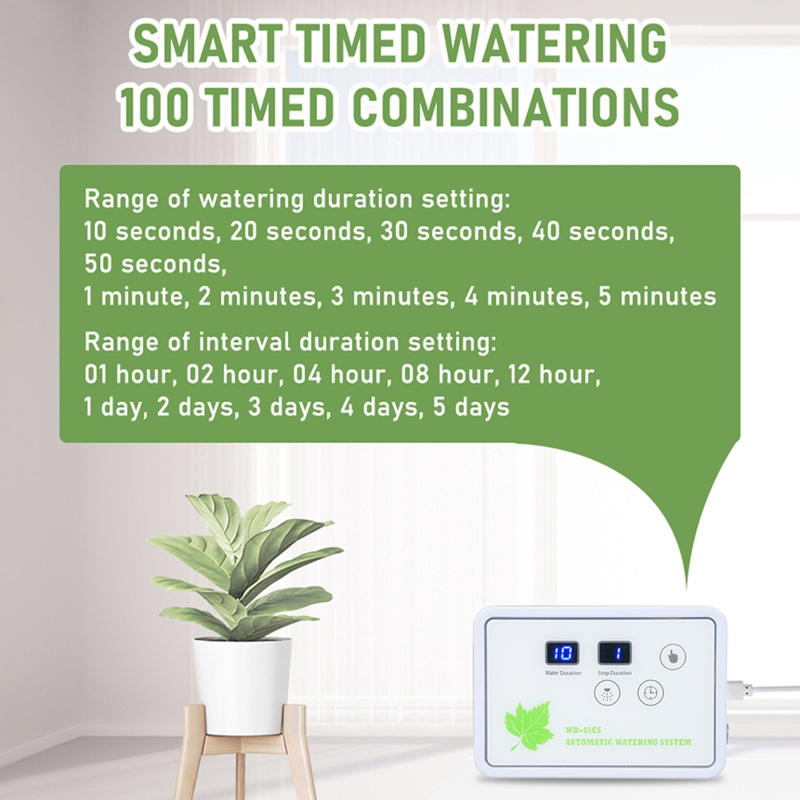 Automatic Watering System Time - огляд і ціна Automatic Plant Waterer