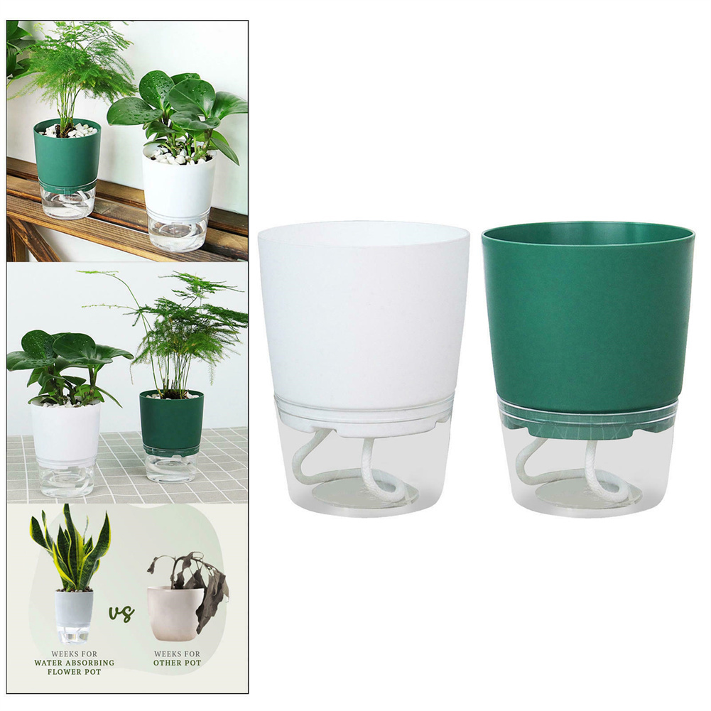 Lazy Hydroponic Flower Pot Aut - огляд і ціна Automatic Plant Waterer