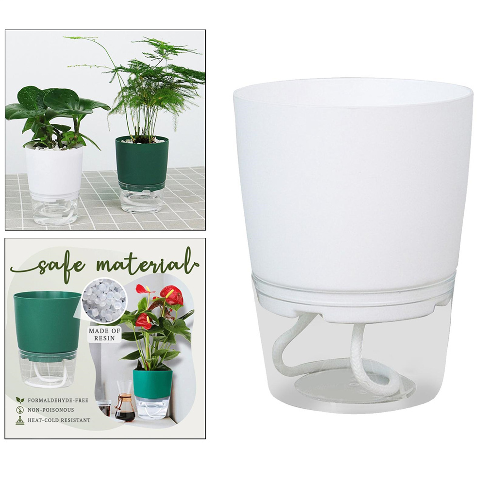 Lazy Hydroponic Flower Pot Aut - огляд і ціна Automatic Plant Waterer