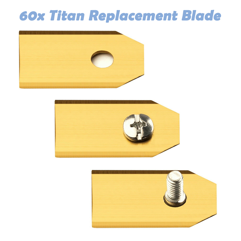 60Pcs Replacement Blades For L - огляд і ціна Gardening Tools Yellow