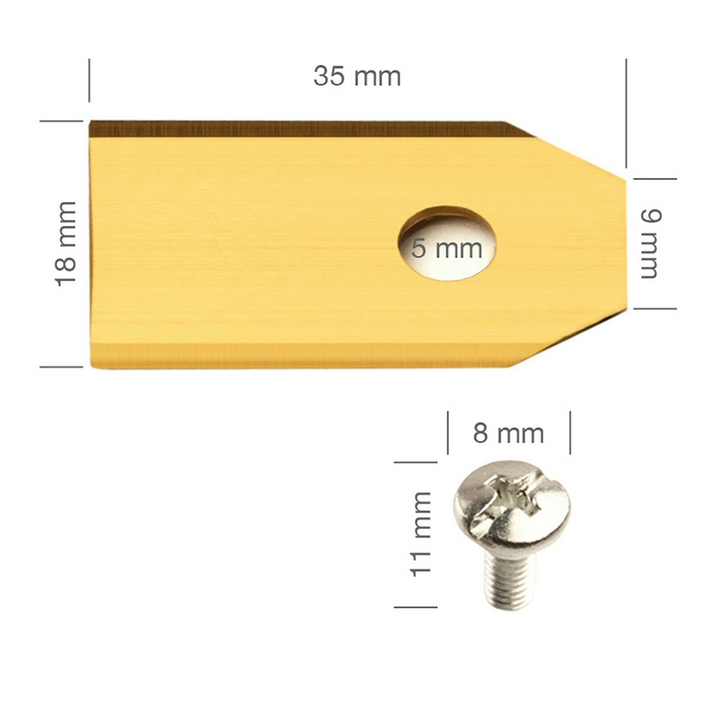 60Pcs Replacement Blades For L - огляд і ціна Gardening Tools Yellow