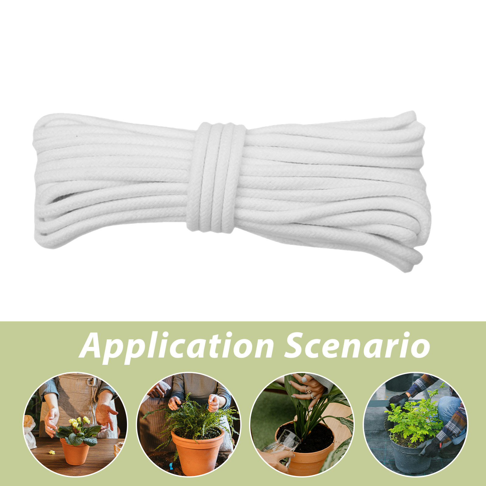 1 Roll Self Watering Wick Cord - огляд і ціна Automatic Plant Waterer
