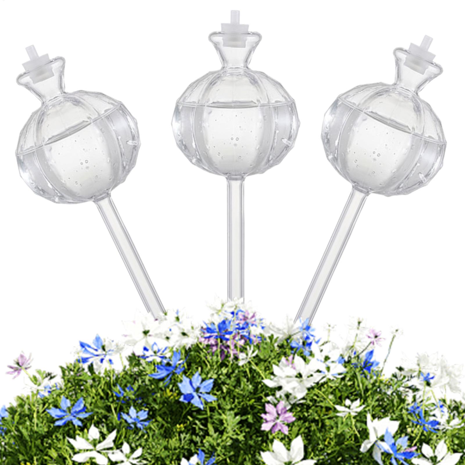 Plant Watering Globes Stakes 3 - огляд і ціна Automatic Plant Waterer