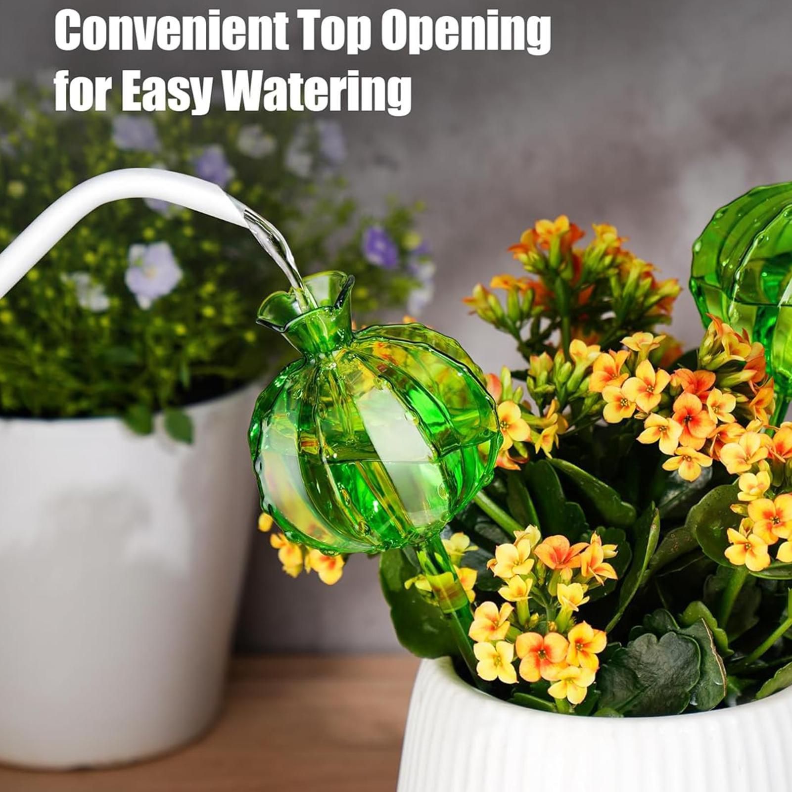 Plant Watering Globes Stakes 3 - огляд і ціна Automatic Plant Waterer